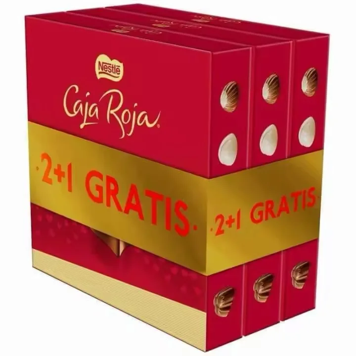 Caja Roja Nestle - 3 cajas de 100g