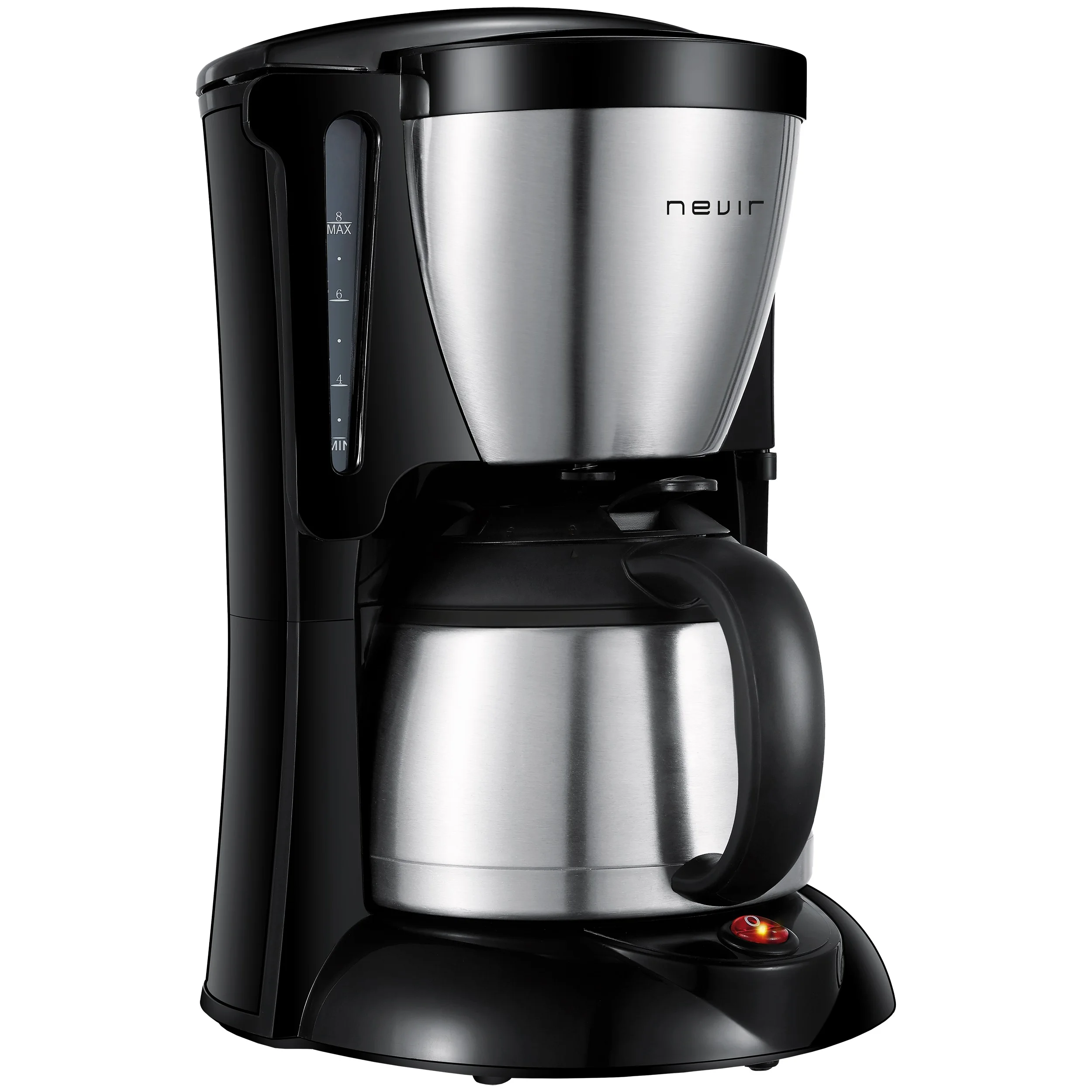 NEVIR NVR-1133 TCM electric drip coffee maker 12 cups. Thermos jug.