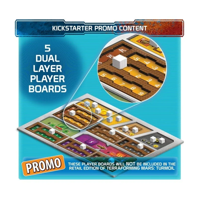 Terraforming Mars-gaming boards custom-made accessories damn games