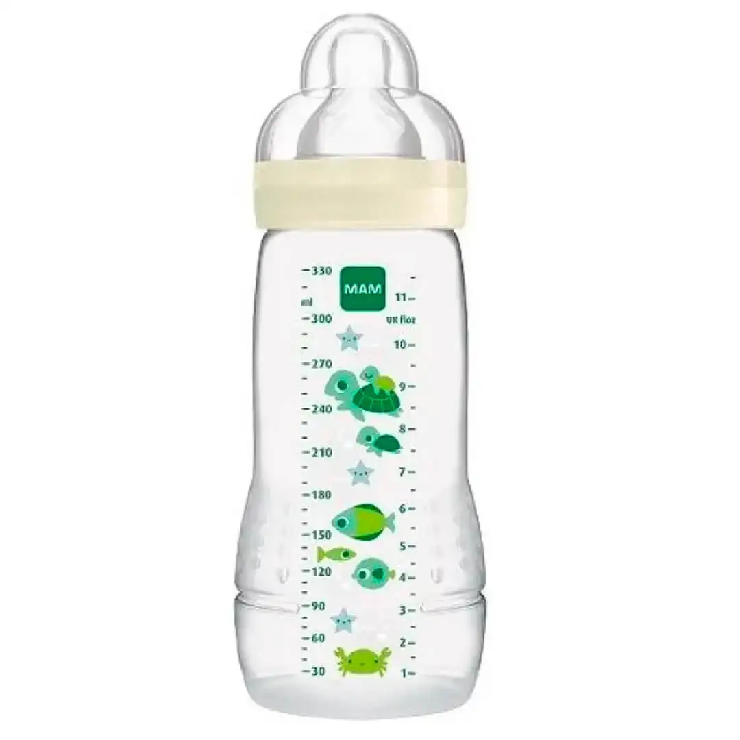 Mam Biberón Easy Active Baby Bottle Neutro 330 ml +4M Ref A128
