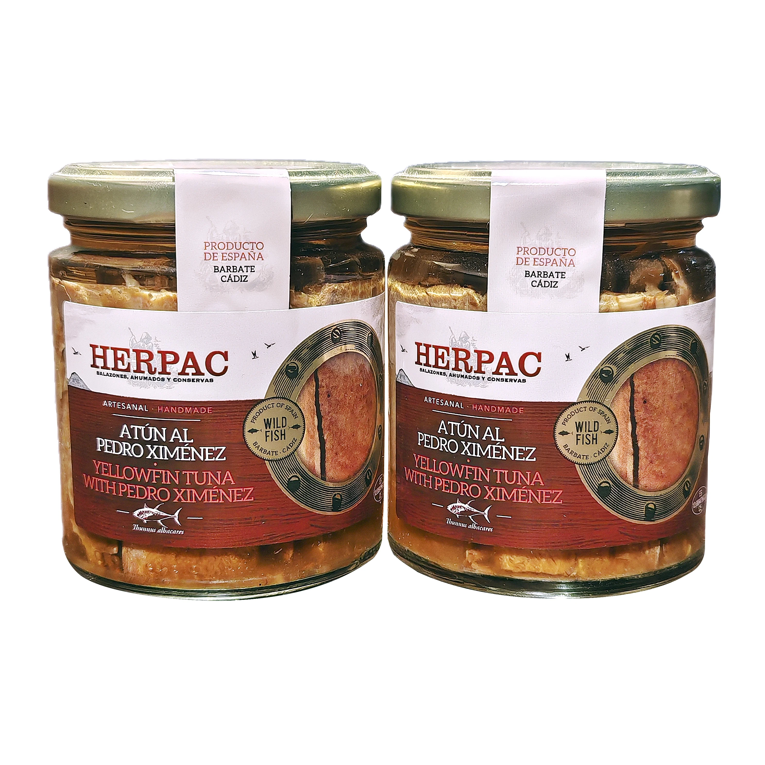 Salazones herpac ximénez pedal tuna (pack of 2 units)