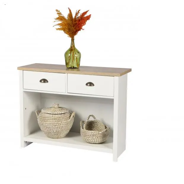 CONSOLA DE MADERA MISISIPI 97X35X76CM / Consola de entrada