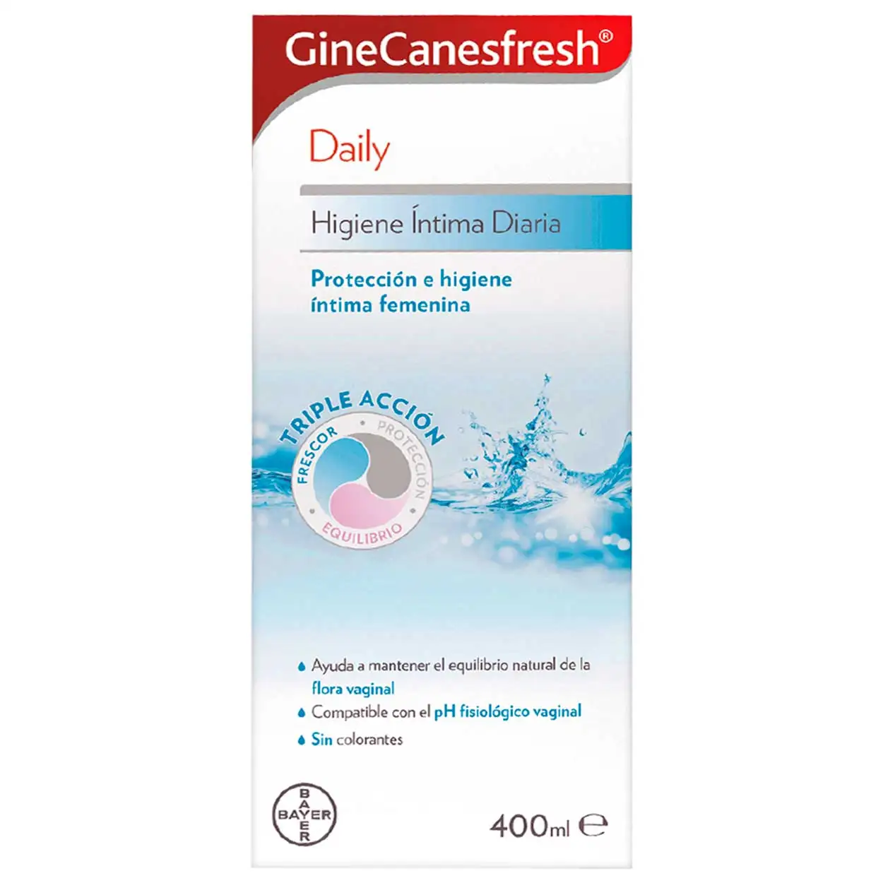Gel íntimo Femenino Ginecanesfresh Hig Int Diaria 400Ml