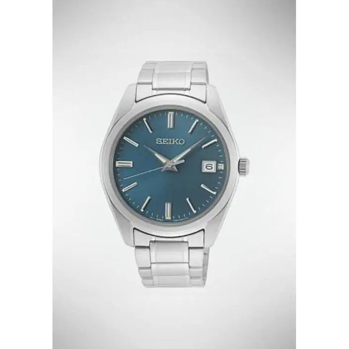 reloj clasico hombre seiko neoclassic sur525p1 402mm cristal de zafiro  correa de acero movimiento de cuarzo