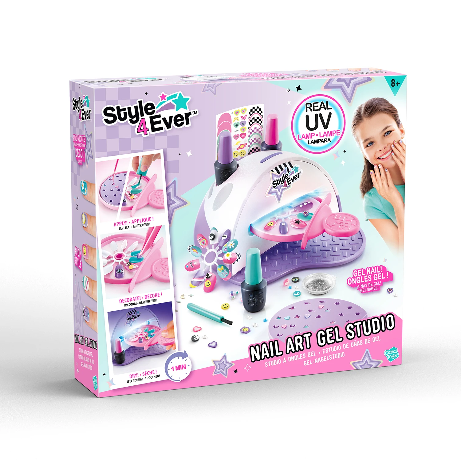 Nail Art Gel UV Studio - Style 4 Ever - Canal Toys - OFG241