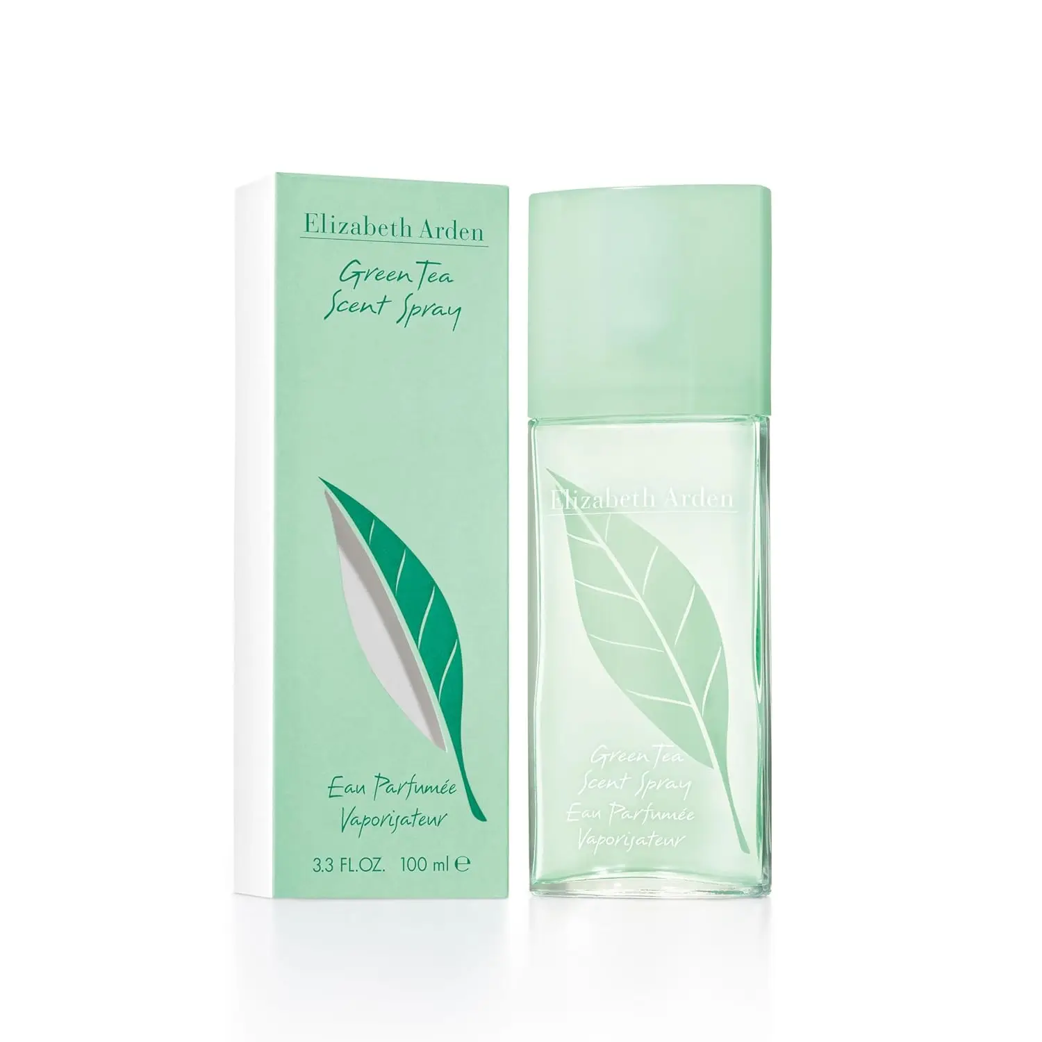 Elizabeth Arden - Green Tea, Eau Parfum, natural scent of Green Tea and bergamot, refreshing Floral and citrus, awakens the senses, provides energy, Perfume for Women