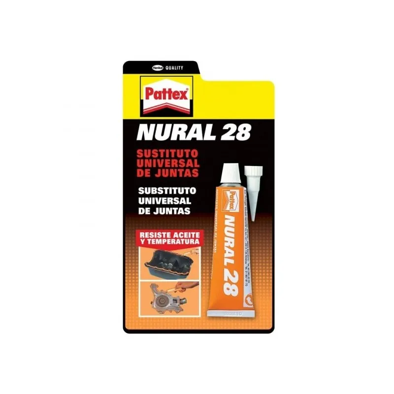 NURAL 28 - Sustituto de Juntas para Motor - Reemplaza Corcho, Fieltro, Goma y Papel