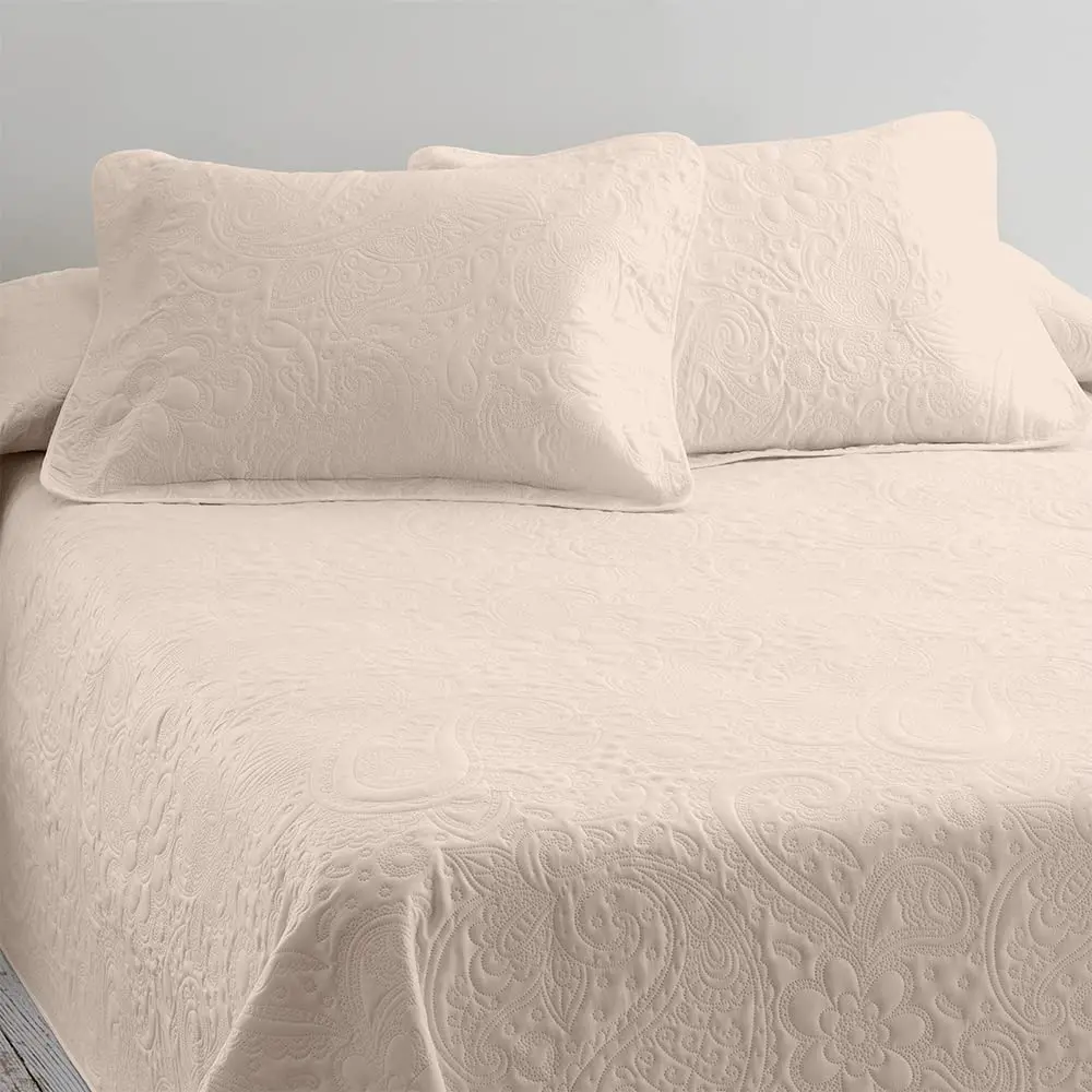 DECASATEXTIL- Colcha Bouti Fina con Diseño Floral Moderno- Suavidad y Versatilidad en un Diseño, Ideal para Todo el Año - 100% Microfibra Extra Suave