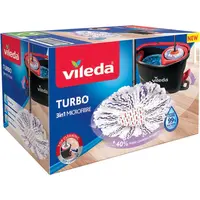 Mopa giratoria Vileda Turbo 3en1 con cubo - 39.12 € Mopa giratoria Vileda Turbo 3en1 con cubo