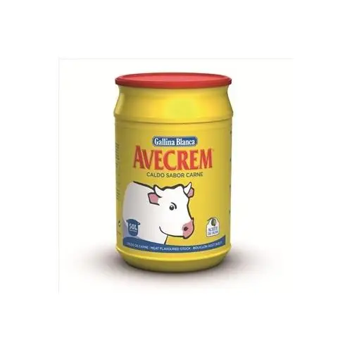 AVECREM Gallina Blanca, Caldo de carne formato hosteleria 1kg, SIN GLUTEN y con aceite de oliva.