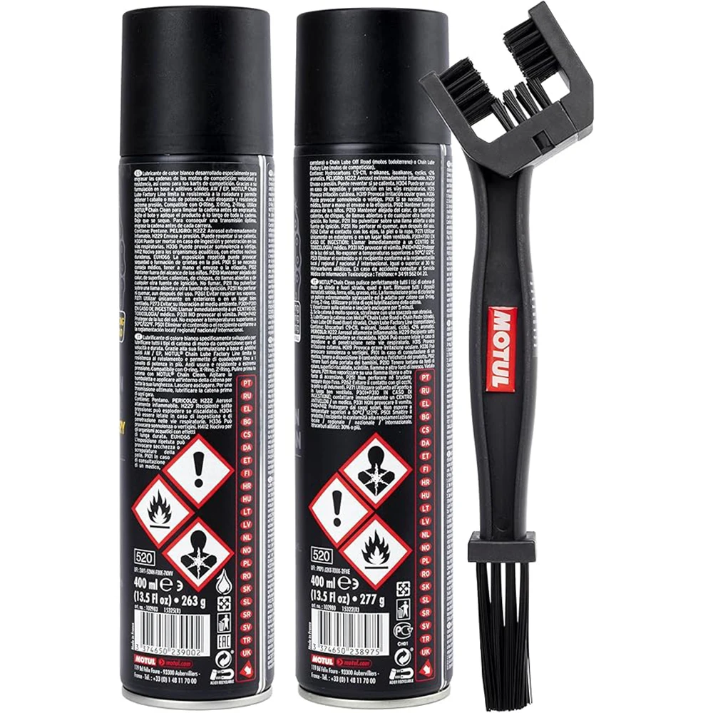 Motul pack chain c1+c4 factory line - efficient maintenance |   Motorcycle #2