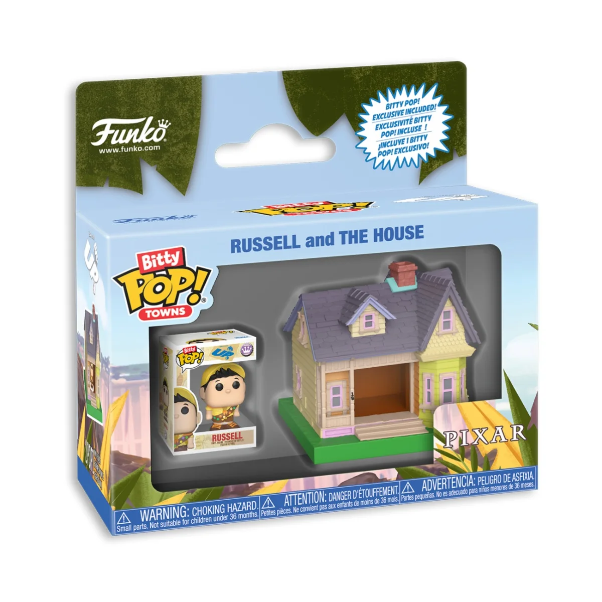FUNKO BITTY POP! TOWN: UP - RUSSELL CON CASA, 85515, TIENDA CON LICENCIA OFICIAL, PIXAR, NIÑOS, JUGUETE, ENVÍO URGENTE 24-48 HORAS PENÍNSULA