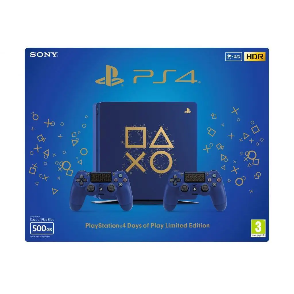 Consola Sony Playstation 4 500GB Days of Play Limited Edition PAL España Nuevo Precintado Envio en menos de 24 horas
