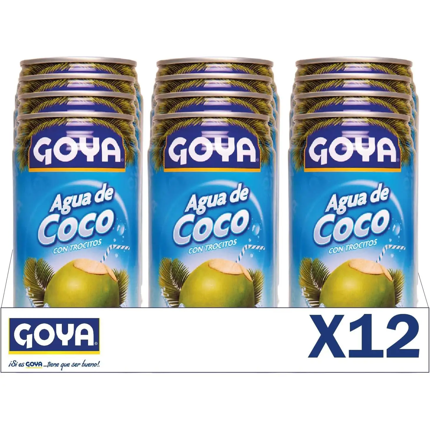 Goya - Agua de coco Pack de 12*350ml