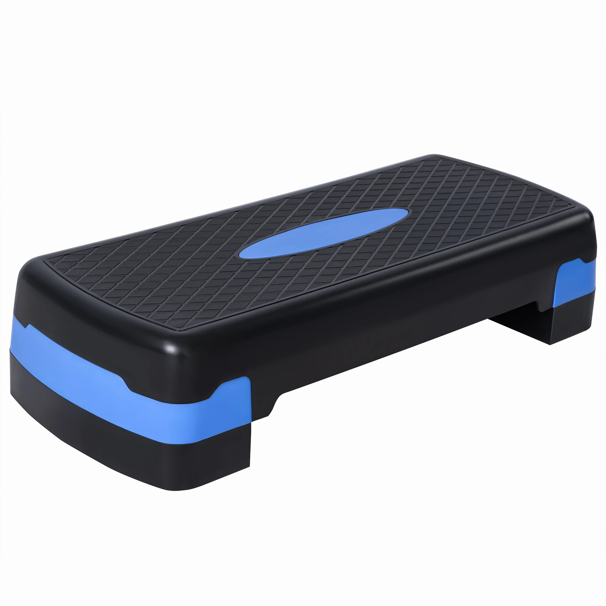 T-LoVendo Plataforma Step aeróbic Fitness en casa Regulable en 2 Alturas de 68 x 28 x 10/15 cm, Base Antideslizante, Ideal piernas y glúteos, Ejercicio Cardio, Peso máx. 150 kg, Equipo de Gimnasio