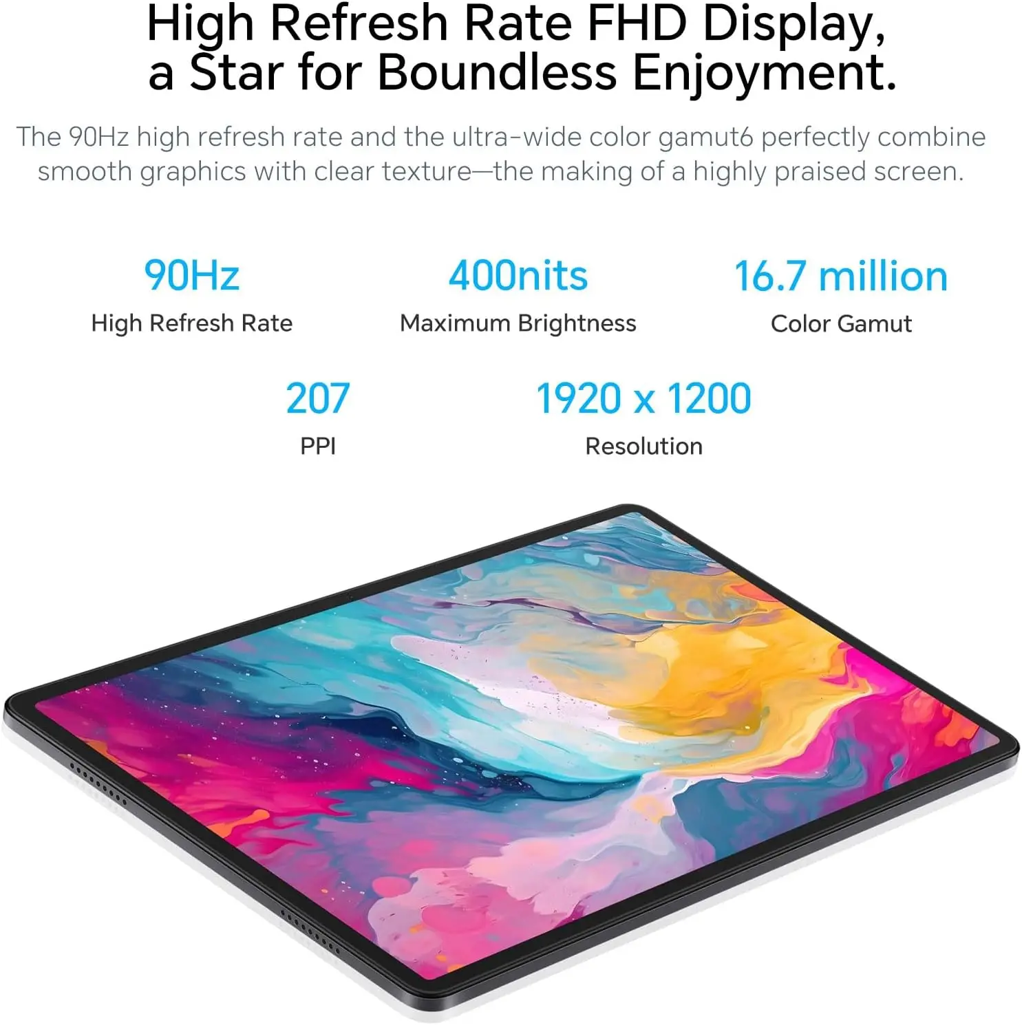 Tableta – HONOR Pad X8a WiFi, 4GB+128GB/4GB+64GB, Space Gray, Relaja tu vista en 11 pulgadas con una fluidez total Pantalla FullView HONOR｜8300mAh Batería ultra grande｜Gran sonido Disfruta de sus cuatro altavoces 5