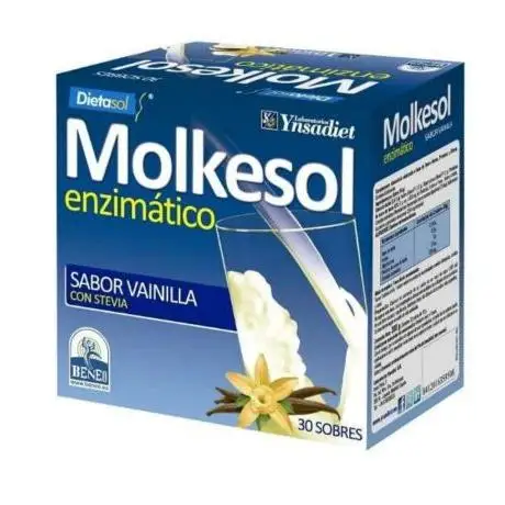 Molkesol enzyme vanilla flavor 30 synsadiet sachets