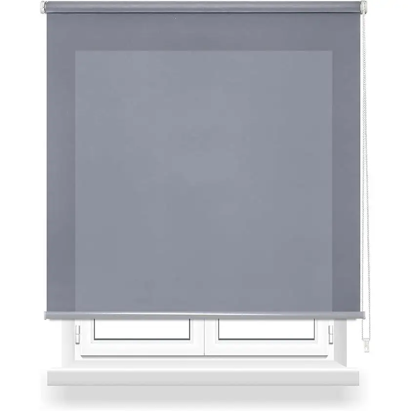 OsoNube - Estor enrollable para ventana, de fácil instalación, con un nivel de opacidad del 40% al 80%.
