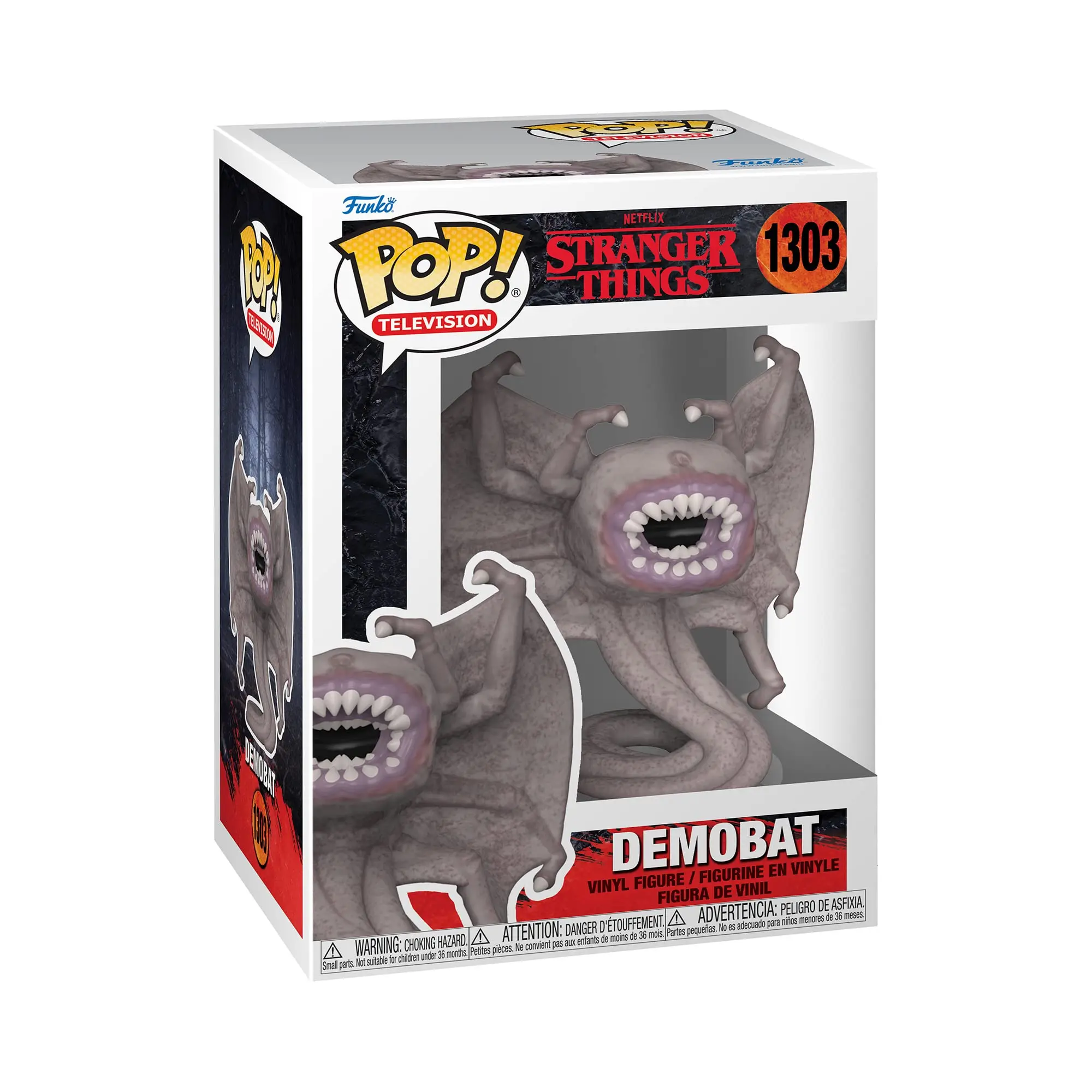 Funko Pop! Television: Stranger Things - Demobat #1303 - Figura de Vinilo Original