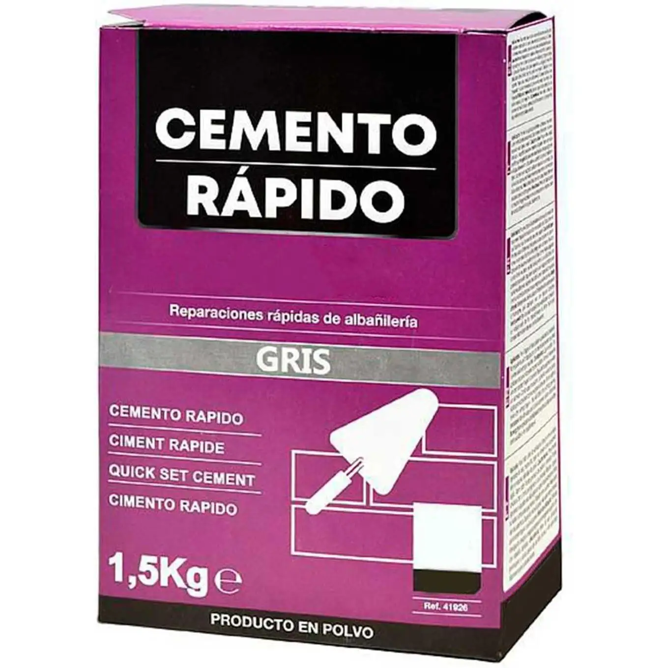 C.A - Cemento/Masilla en Polvo para Reparación 🧱 | Uso Interior y Exterior | Alta Resistencia |
