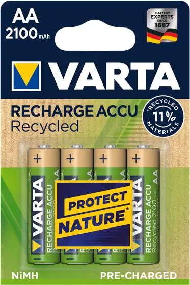 Battery R06 AA NiMh 2100mAh 1,2V VARTA (Blister 2 pods)