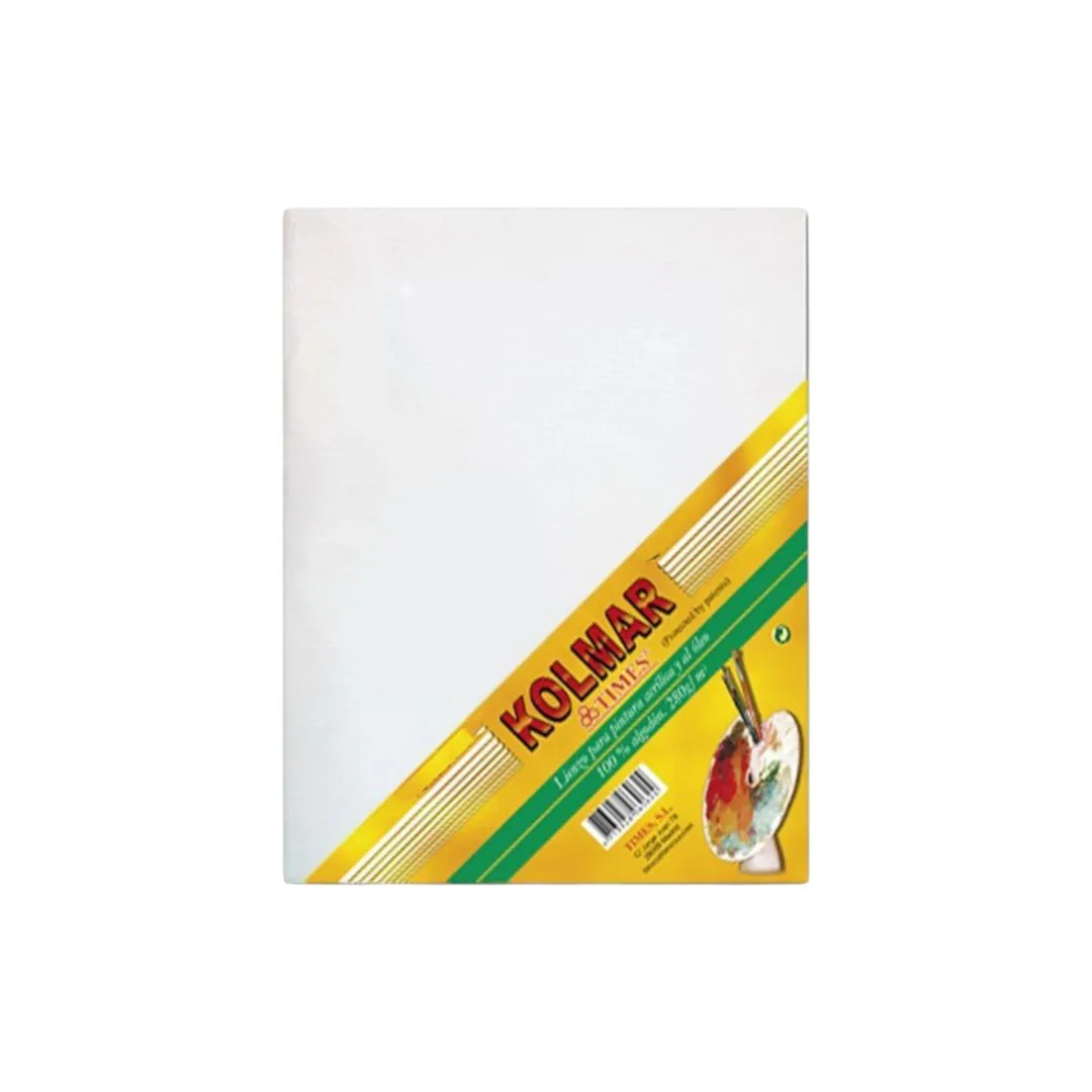 LIENZO para pintar, Lienzo de Alta Calidad para Pintura en Óleo y Acrílico, lienzo blanco PACK 1/2/4 unidades, Tela de Algodón 100%, Textura Fina y Resistente, Fácil de Pigmentar, Ideal para Artistas