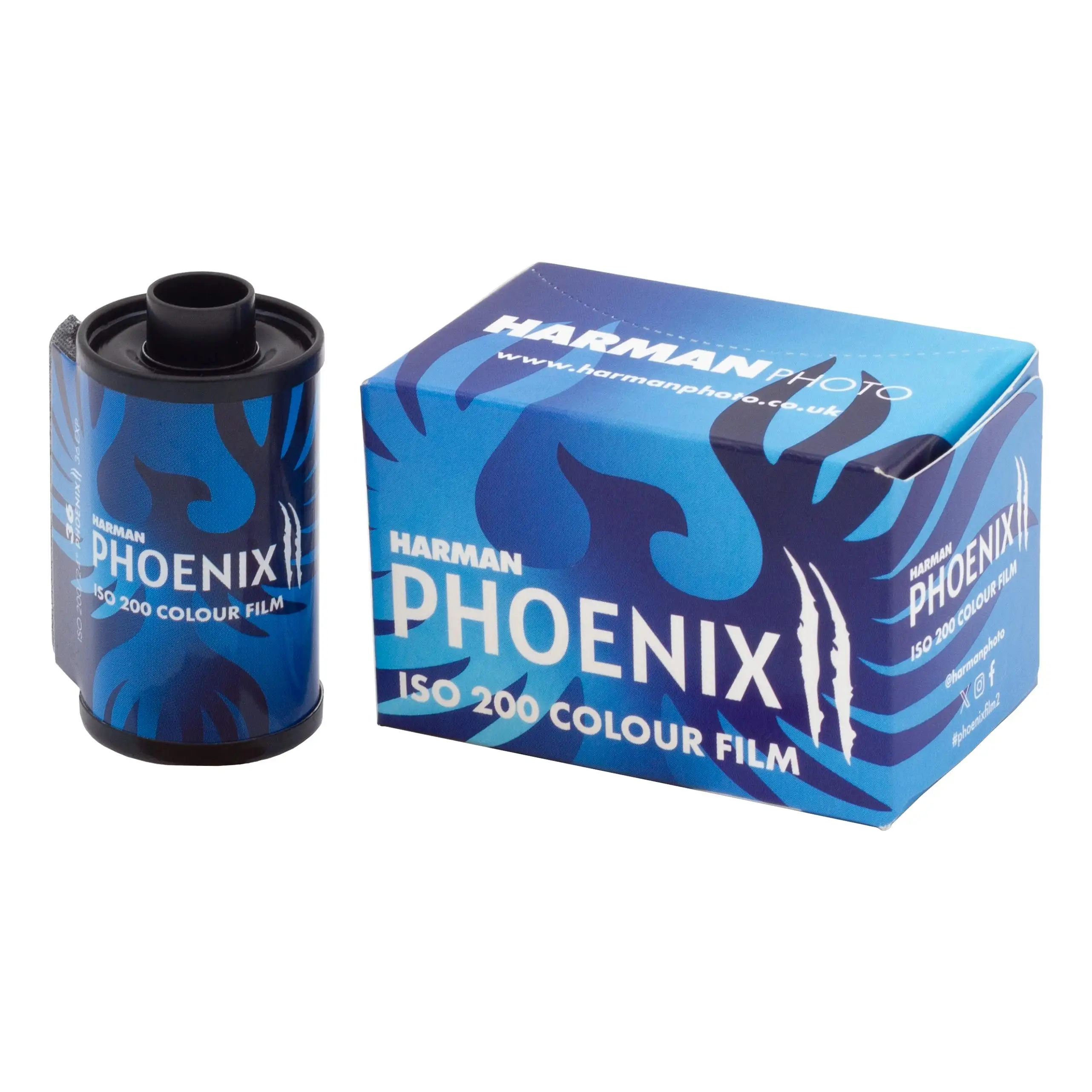HARMAN Phoenix II 200 ISO 135mm Película fotográfica Formato Medio Color