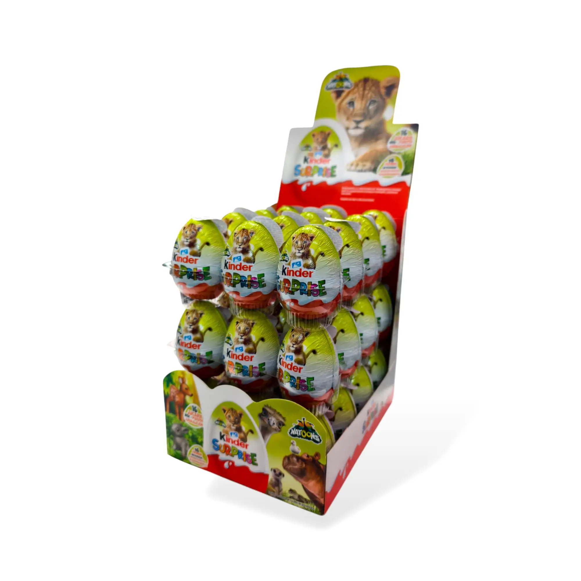 Kinder SORPRESA - Huevos de Chocolate - CAJA 36 UNIDADES
