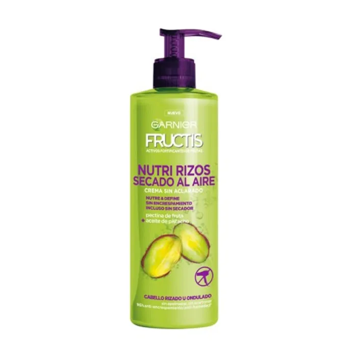 400ml air-dried Garnier Fructis Nuti curls