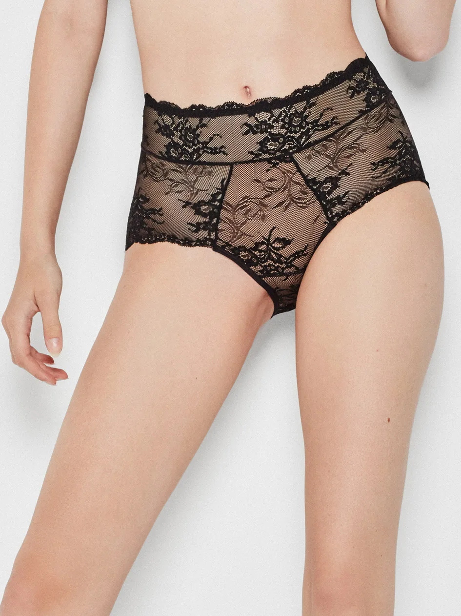 Gisela high panties in lace fabric ref:1/0445