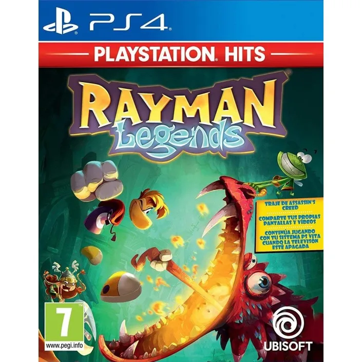 Rayman Legends - PS Hits Para Playstation 4 PAL EU - Nuevo Original Precintado