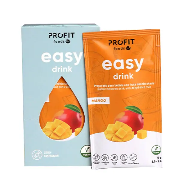 PROFIT foods Easy Drink Mango - 15 unid. x 9 gr Bebida Energética