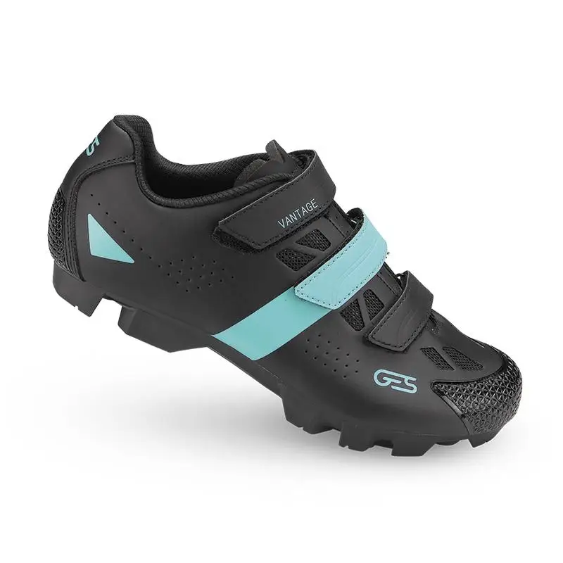 Ges Vantage-2 Mountain Cycling Shoes for Men and Women - Spinning Shoes - Cycling Shoes with Velcro - Shimano Spd - Cycling Shoes for Gravel