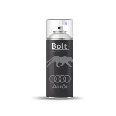 Spray Bolt Pintura Para Audi 1K Lisos 400Ml Ideal para pintar y realizar retoques en vehículos.