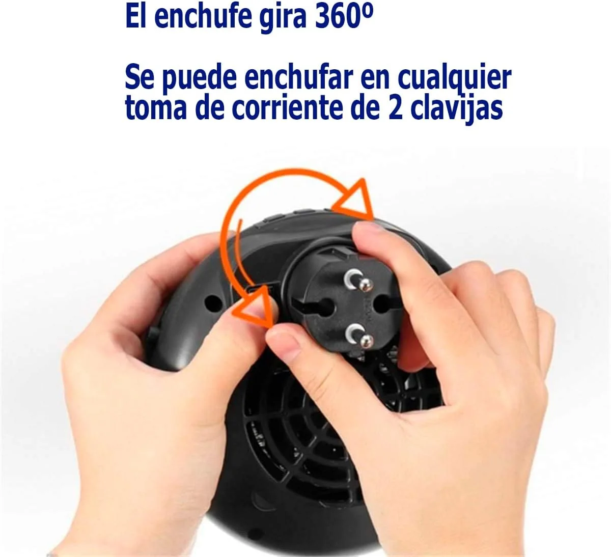 Low consumption portable heater |   Power 900w |   Fast heating with adjustable temperature |   Ideal for bathroom, home, office or caravan |   Includes programmable timer