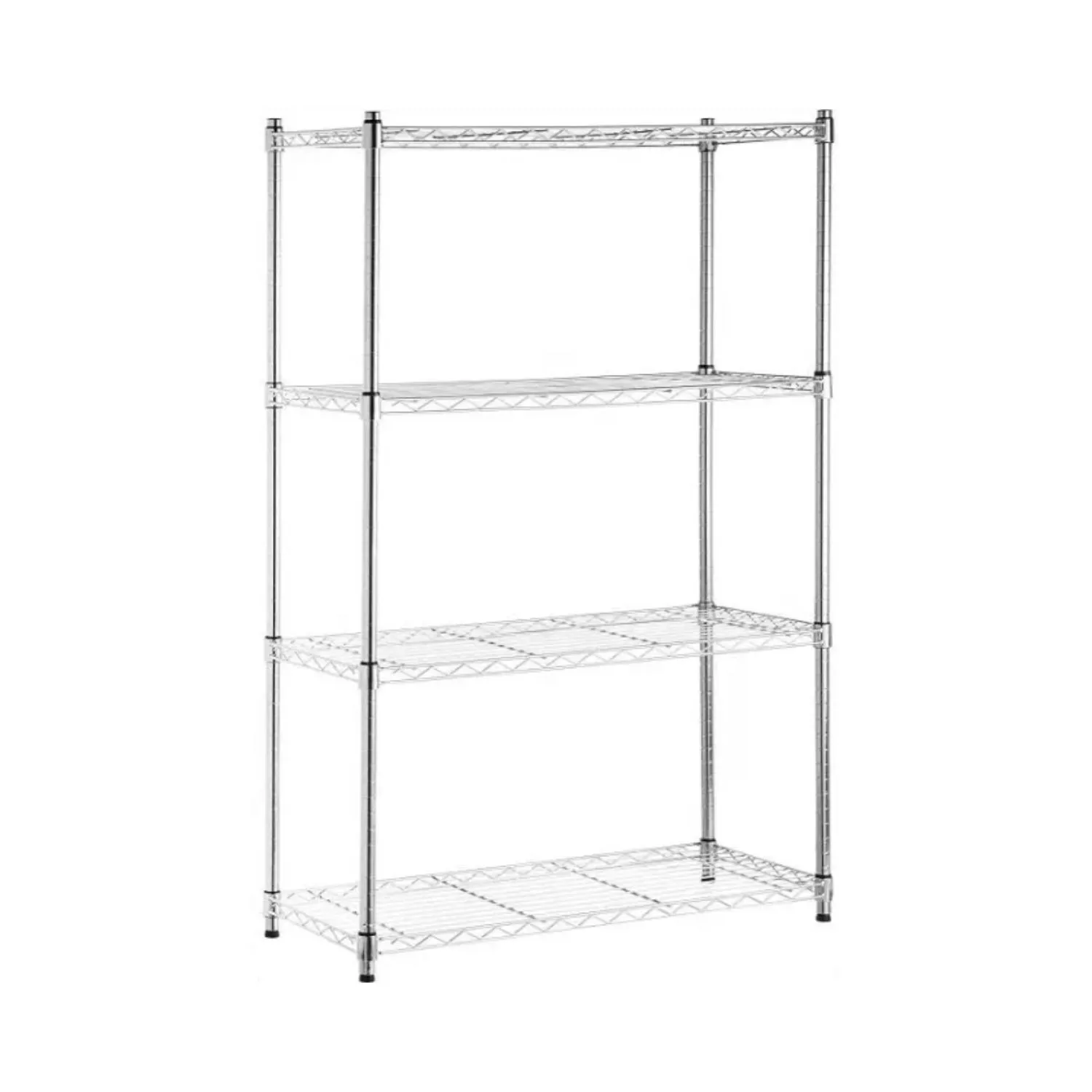 Estantería Metálica con 4 Baldas Ajustables 137x91.4x35.5cm 320Kg Thinia Home