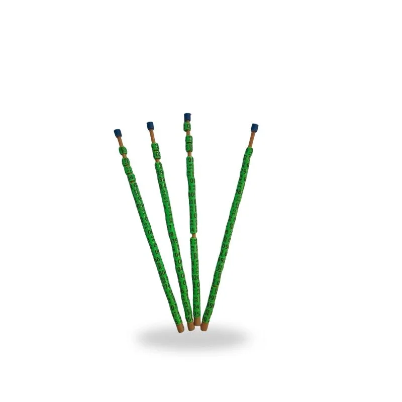 Anillas Tipo Federativo para CANARIOS 2026 Tira 25uds 3.00mm POLICARBONATO (Verde)