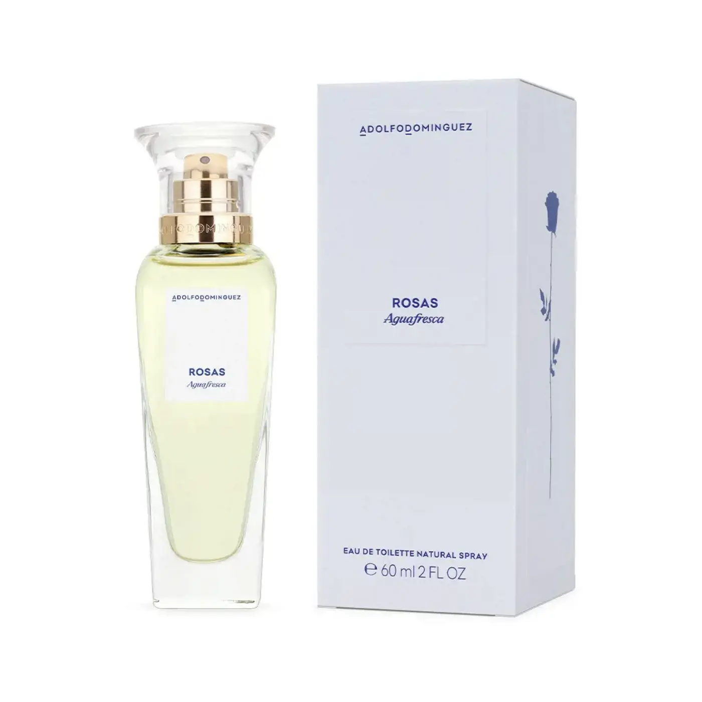 Adolfo Dominguez Eau de Toilette Para Mujer - Agua Fresca de Rosas