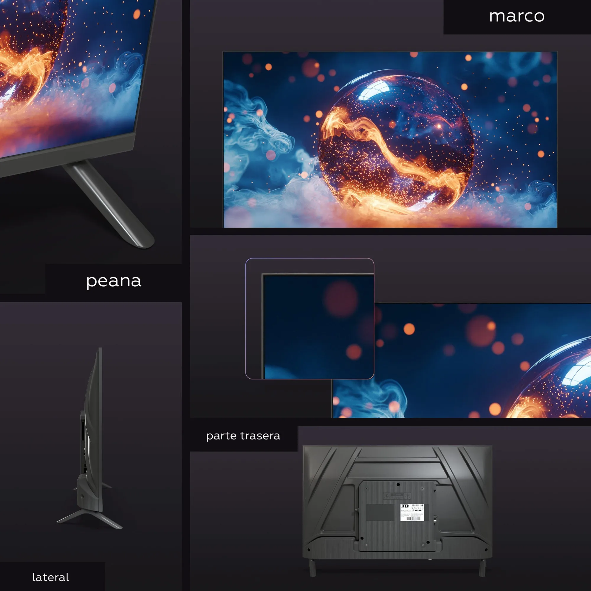 Smart tv 32 inches hd hey google official assistant with voice control. Android tv 14 - td systems k32dlc21gle