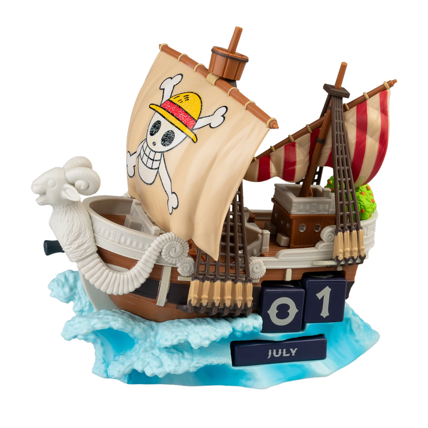 Calendario Perpetuo One Piece 3D - Figura One Piece para Decoración de Habitación | Regalos para fans de Manga y Anime: Merchandising Oficial