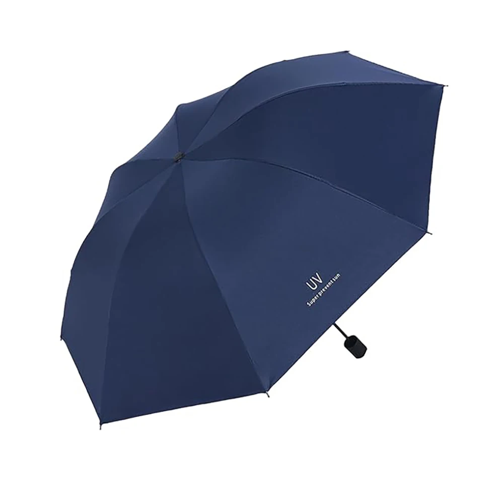 Paraguas Plegable de Bolsillo con Varillas Reforzadas – Paraguas Compacto Resistente al Viento y a las Tormentas, Protección UV, Ligero y Portátil, Toldo Grande 96 cm, Ideal para Viajes y Exterior,