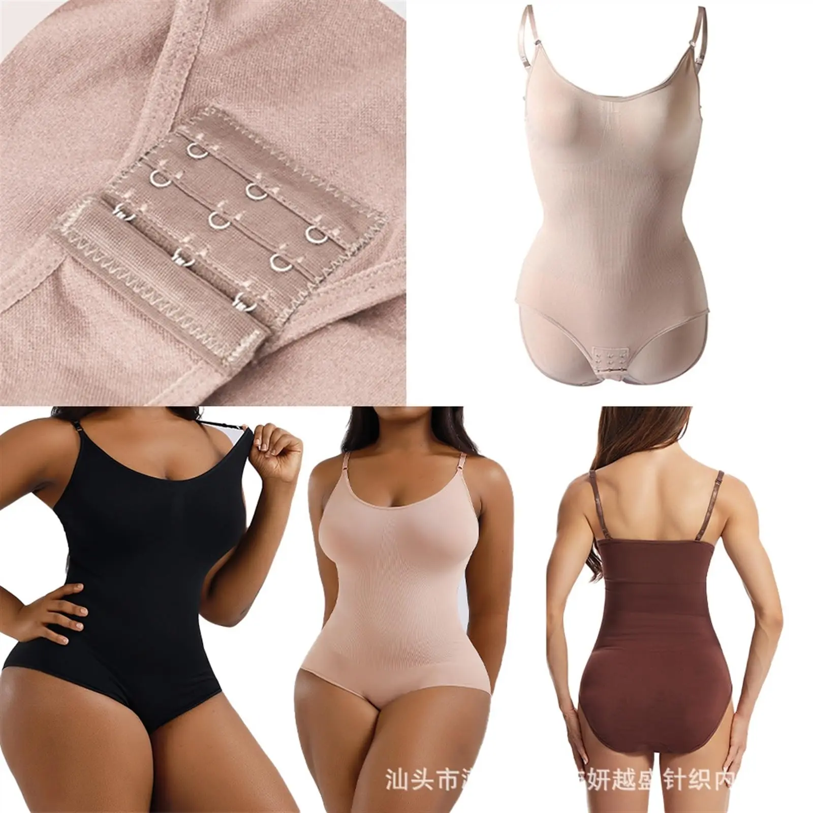 Women's Shaping Bodysuit Bodysuit Abdominal Reducer Control and Modeling Invisible Line Postpartum Shapewear, M-L and Xl-Xxl Universal Size