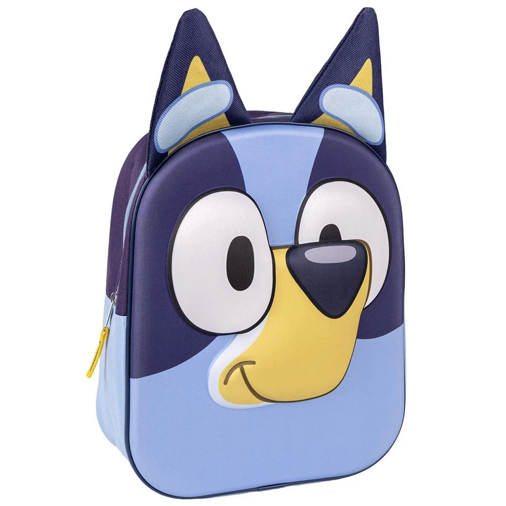 Ninguno Azul Mochila Bluey De Guardería 3D - Imagen 5