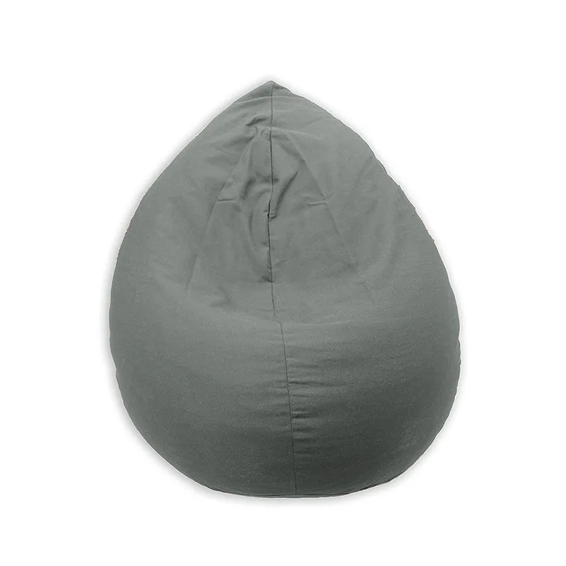 Acomoda Textil - Funda Puff Pera Sin Relleno. Funda Sofá Perezoso Grande de Tela, Bolsa de Frijol Cómoda y Confortable.