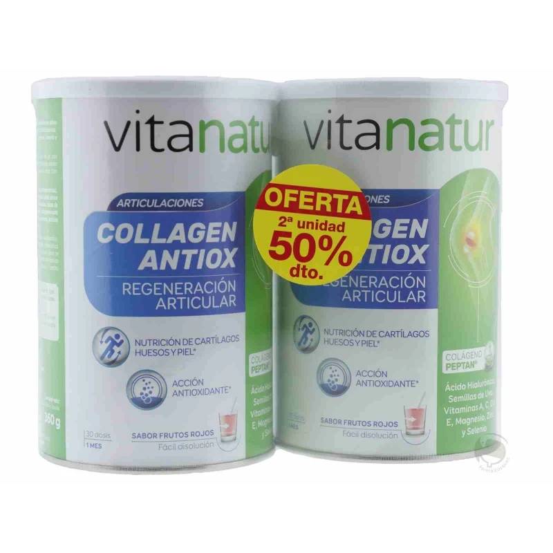 VITANATUR COLLAGEN ANTIOX PLUS DUPLO 360 G