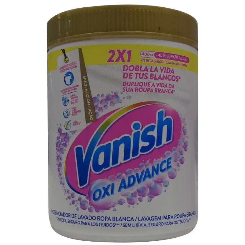 Vanish Oxi Advance 900 Gr-optimizes washing-defies stains-more power, less space