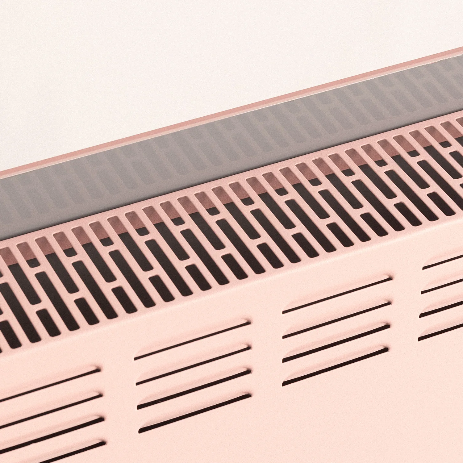 Create - electric glass heater with wifi, led touch screen - warm crystal 2000w