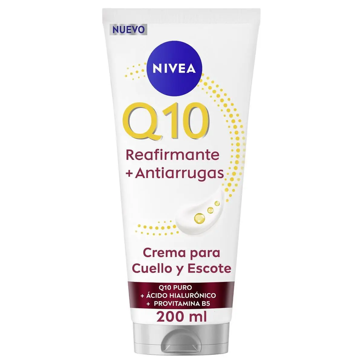 NIVEA Q10 Crema Corporal Antiarrugas Cuello y Escote 200ml