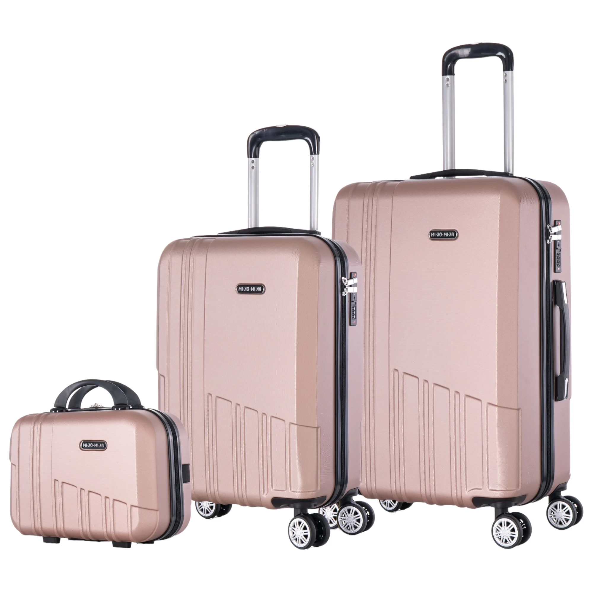 Set de Maletas de Viaje con Cerradura Numérica y Ruedas 360° 🧳