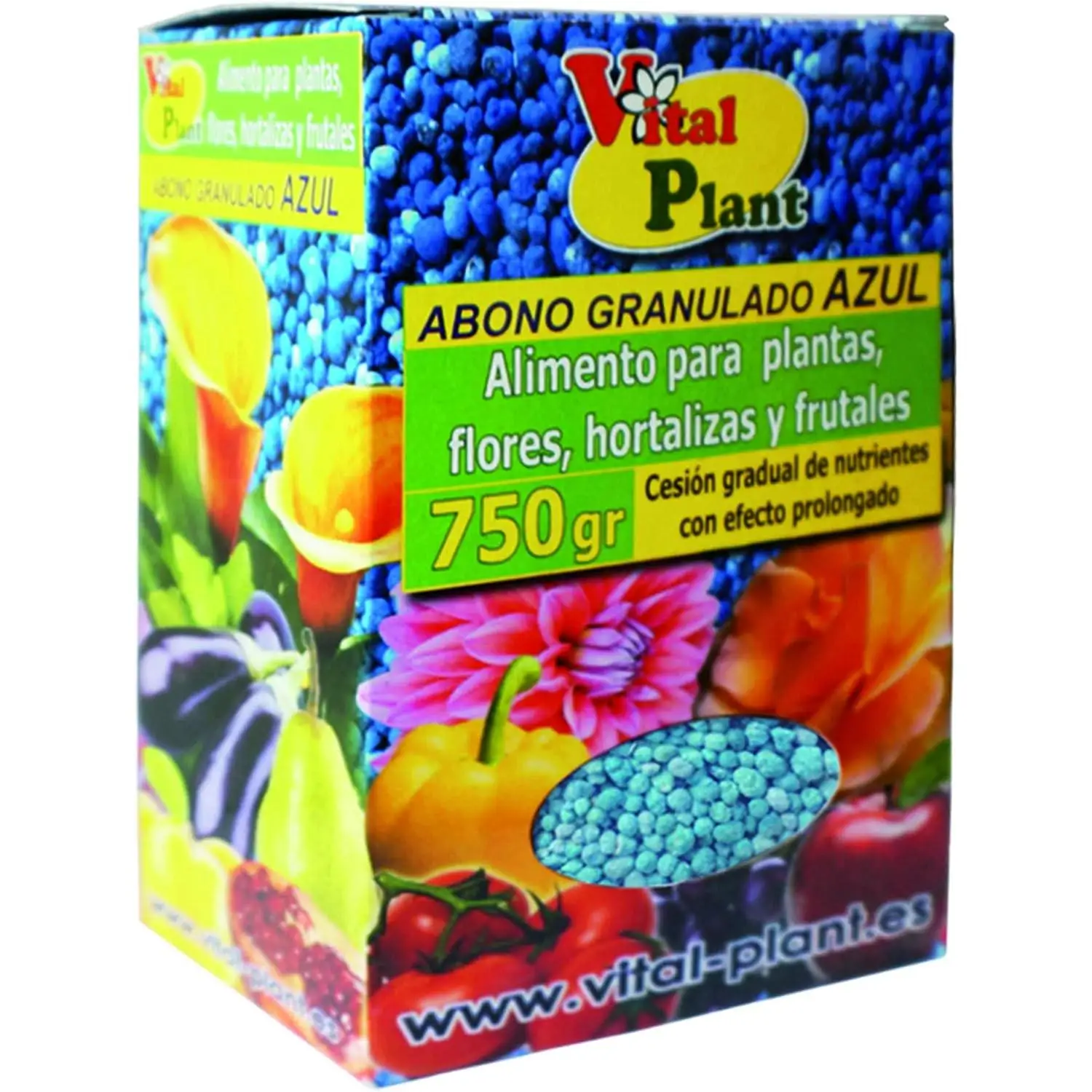 Vital Plant blue granulated compost 750 Gr